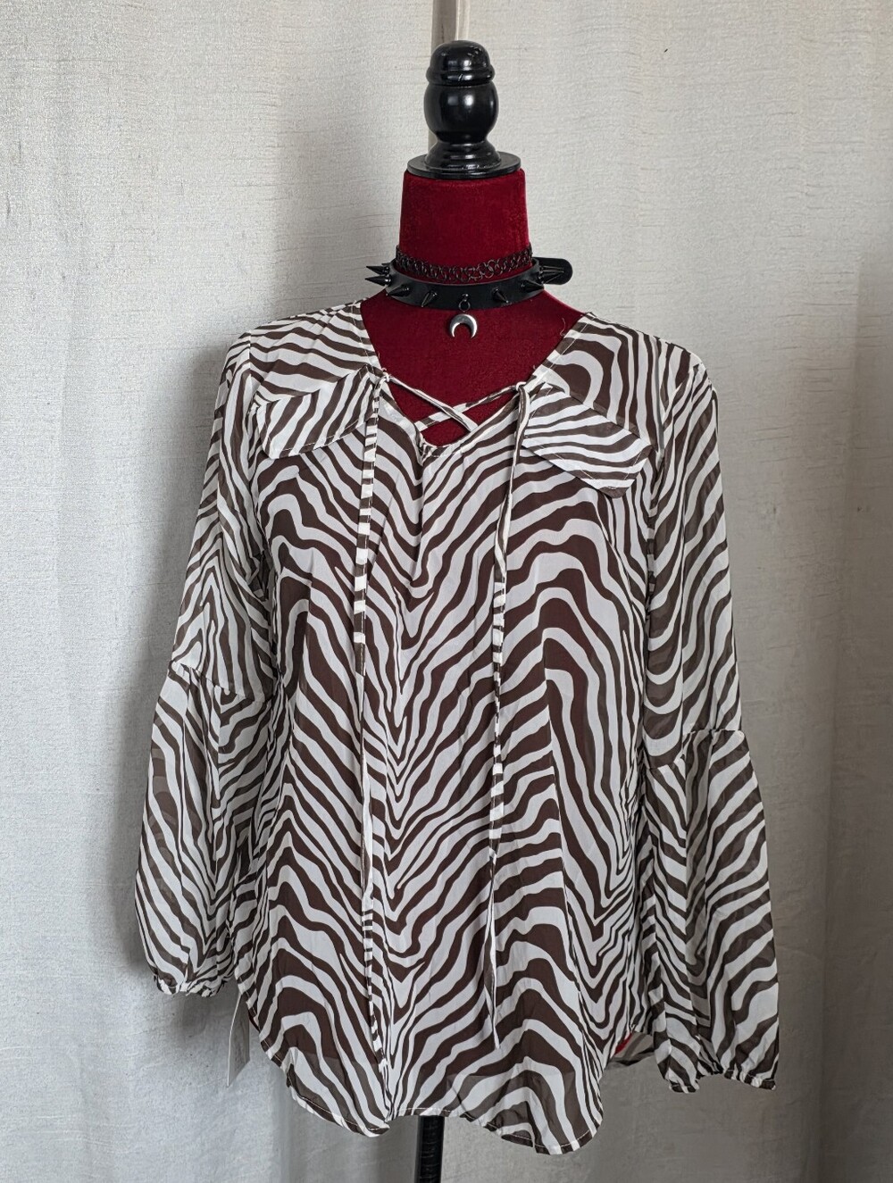 Zebra Blouse